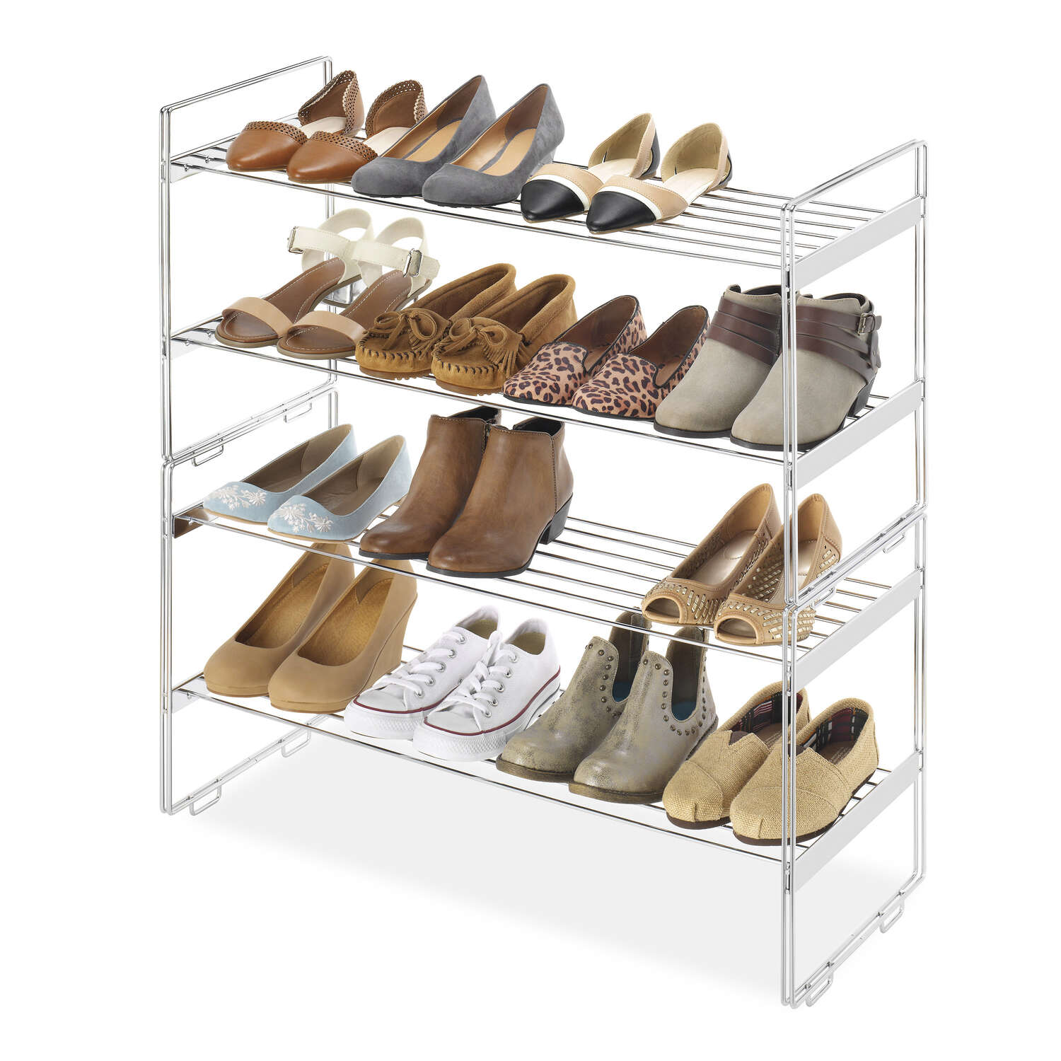 Whitmor 16-5/8 in. H X 12 in. W X 30 in. L Steel Closet Organizer Shelf