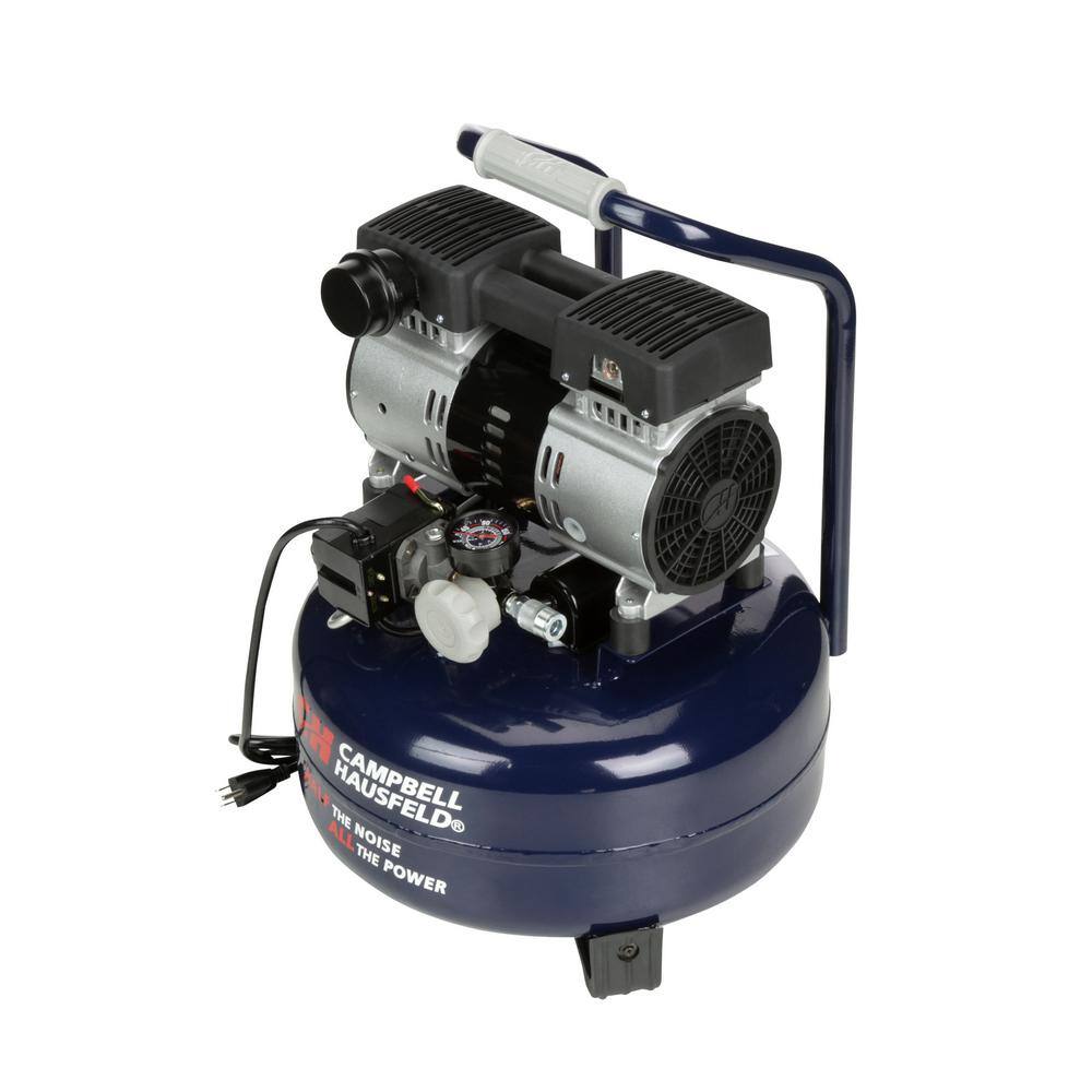 Campbell Hausfeld 6 Gal. Electric Pancake Quiet Air Compressor DC060500