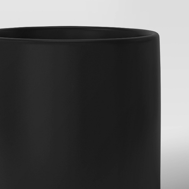 Ceramic Planter Matte Black