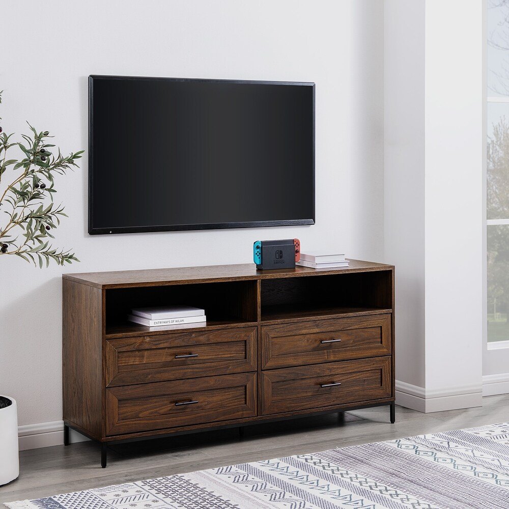 Middlebrook 56 inch Modern 4 Drawer TV Stand