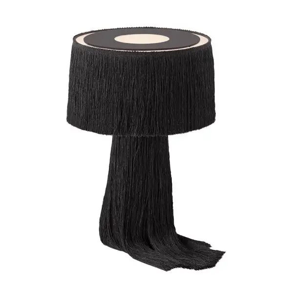 Atolla Emerald Tassel Table Lamp - 9.9