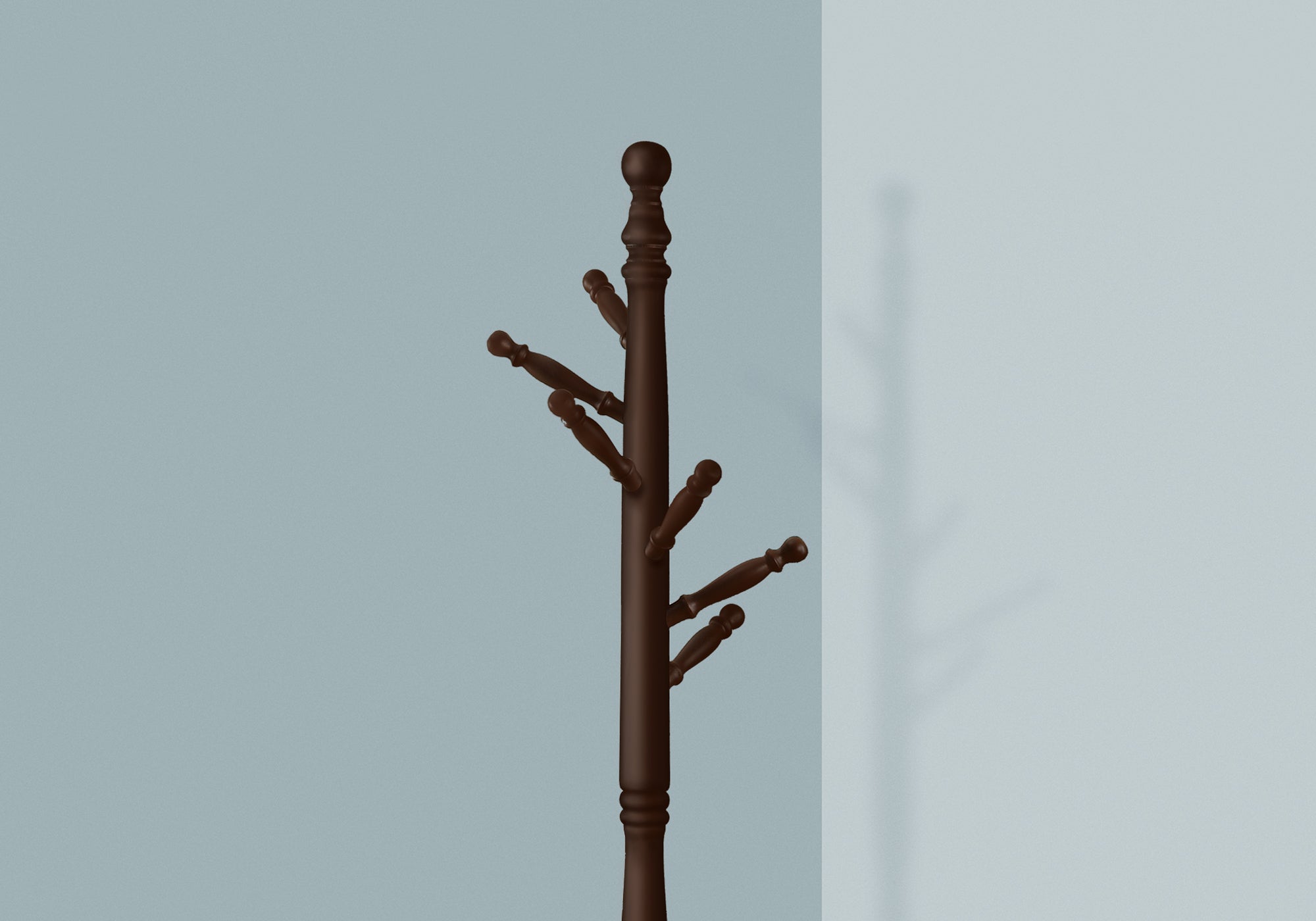 Monarch Specialties Coat Rack - 71H - Dark Cherry With An Umbrella Holder Coat Rack - 71H - Dark Cherry With An Umbrella Holder