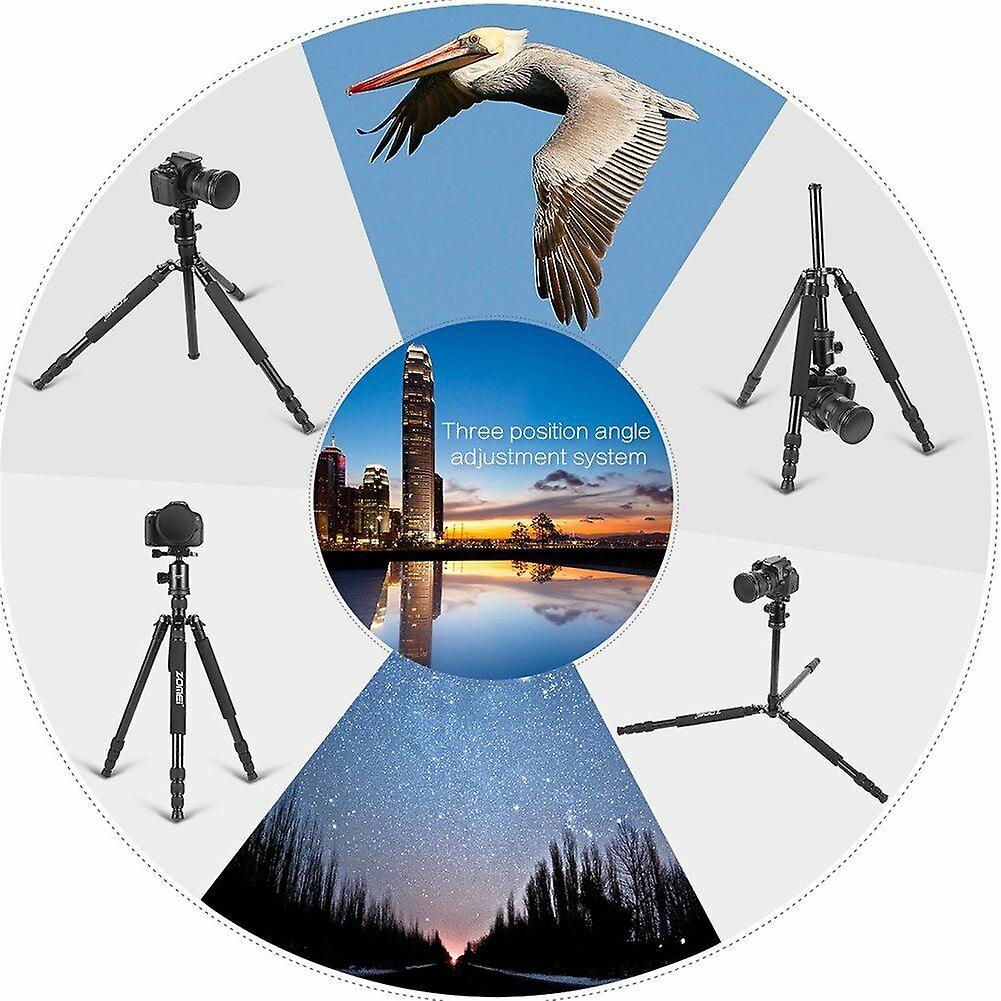 Zomei Professional Portable Aluminium Tripod Monopodandball Head For Dslr Camera