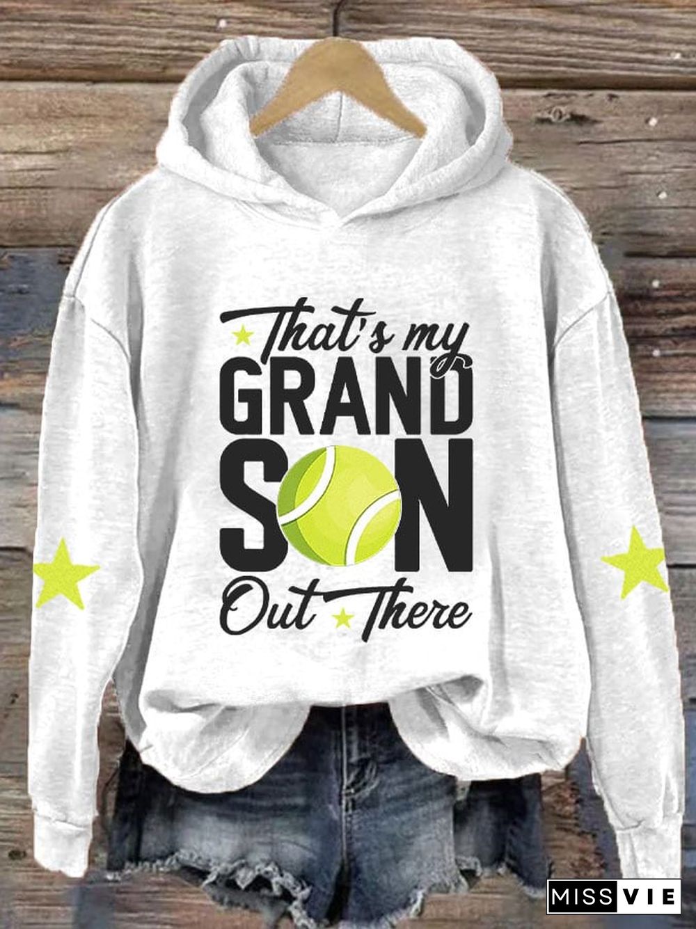 Women's That's my grand son out there sweatshirt