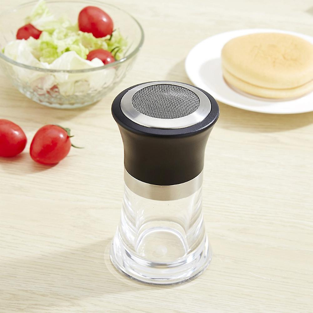 Stainless Steel Seasoning Jar Salt Pepper Seasoning Pot Bottle For Home Kitchen Bbq Use100ml