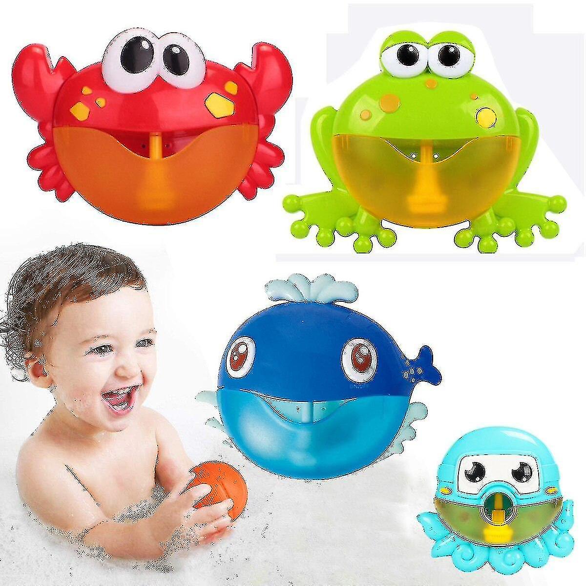 Breath In The Free Air Toad Crabs Bath Toy Baby Bubble Manufacturer Swimming Bath Machinewhale