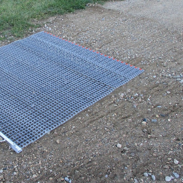 Yard Tuff Ytf 68tbdm Atv utv 6 x27 X 8 x27 Zinc Plated Field Surface Leveling Drag Mat