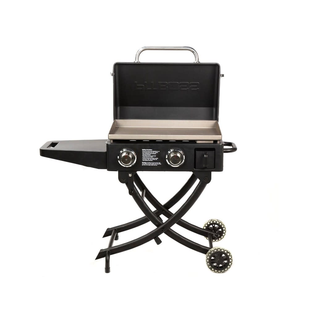 Pit Boss Griddle Propane Gas Tabletop 2 Burner with Legs ;