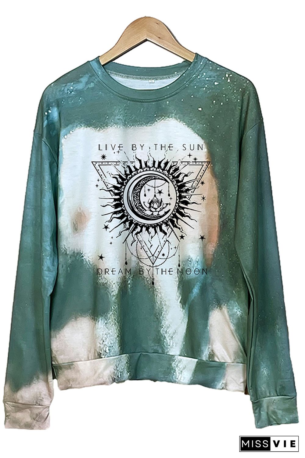 Live By The Sun Dream By The Moon Sweatshirt Women Wholesale