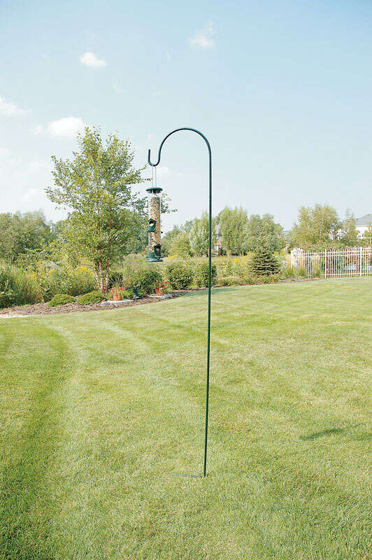 Audubon Green Steel 88 in. H Single Crook Plant Hanger 1 pk