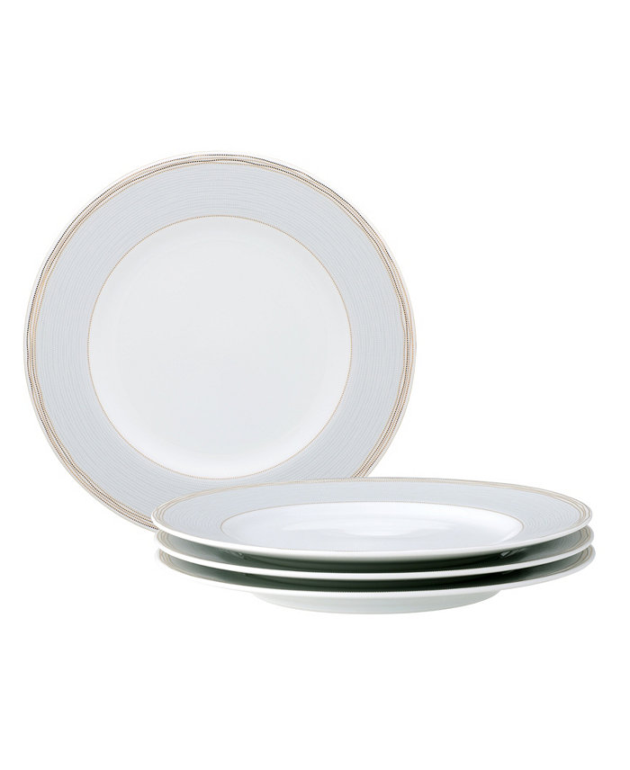 Noritake Linen Road Set of 4 Salad Plates Service For 4