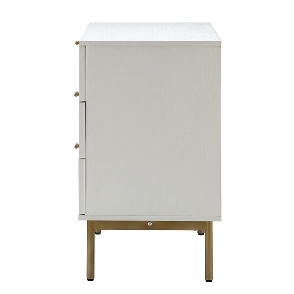 Selamat Multifunctional Contemporary Classic Chest with Metal Legs by HULALA HOME - - 36519322