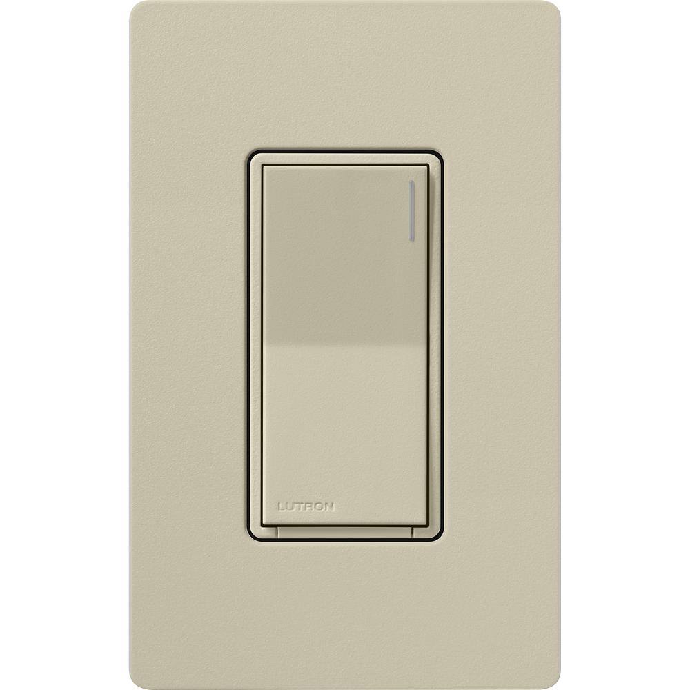 Lutron Sunnata Switch for 6A Lighting or 3A 110 HP Motor Single PoleMulti Location Clay (ST-6ANS-CY) ST-6ANS-CY