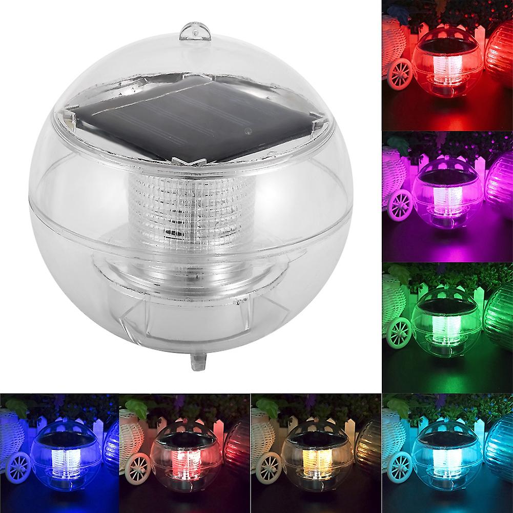 Waterproof Solar Powered LED Floating Ball Lamp Decor Light for Swimming Pool Garden