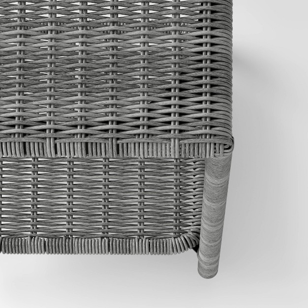 Monroe Wicker Patio Side Table