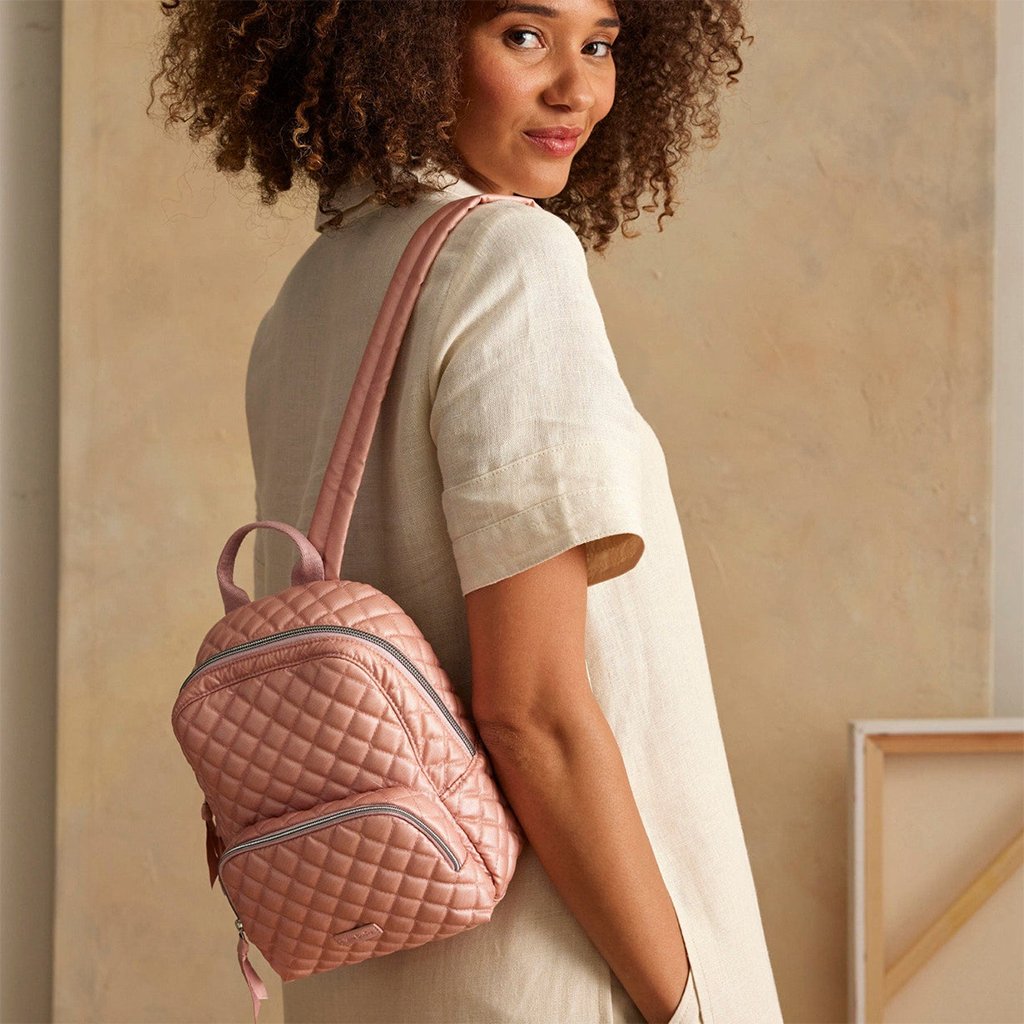 Vera Bradley  Mini Backpack in Rose Quartz