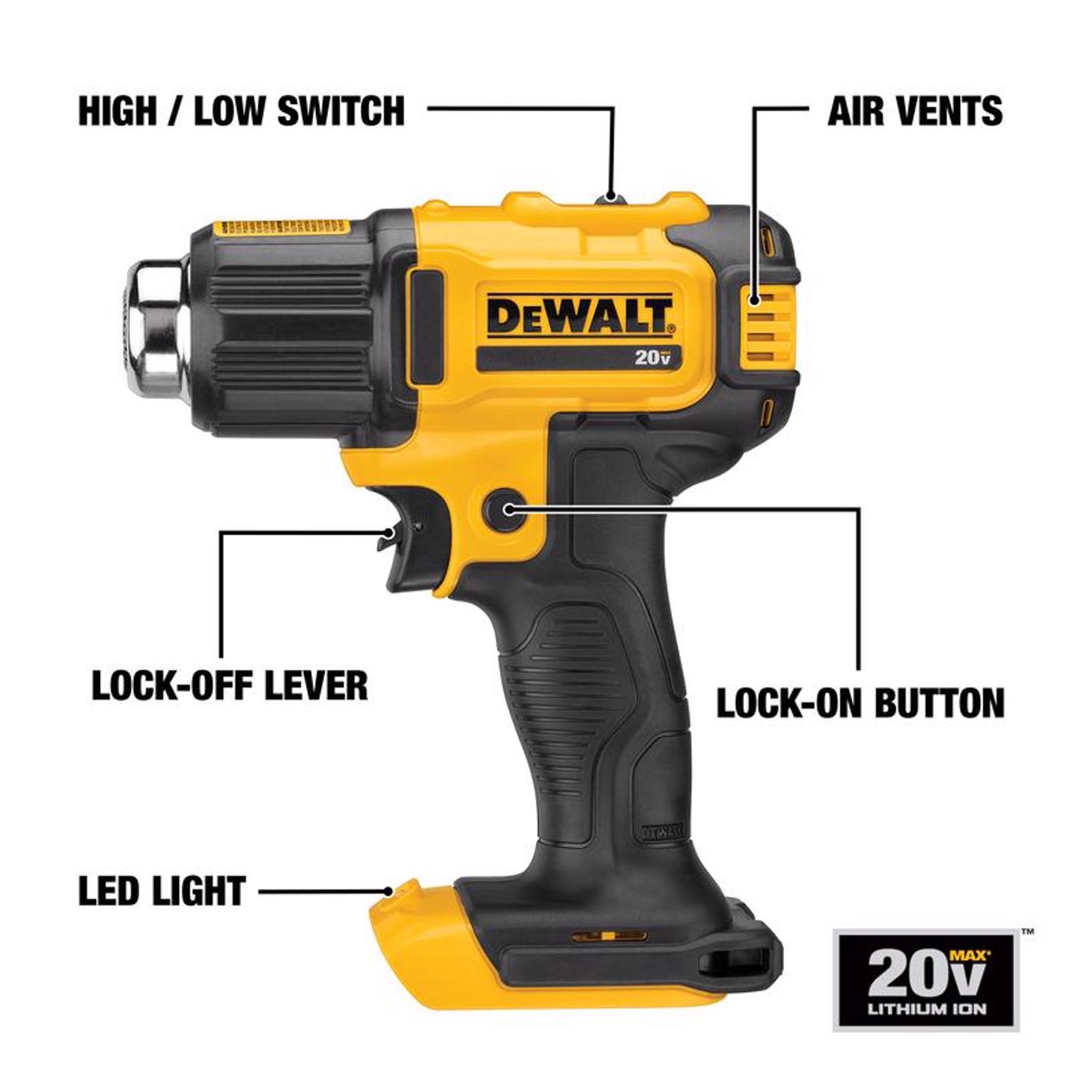 DW 20V MAX 20 V Cordless Heat Gun Accessory Kit