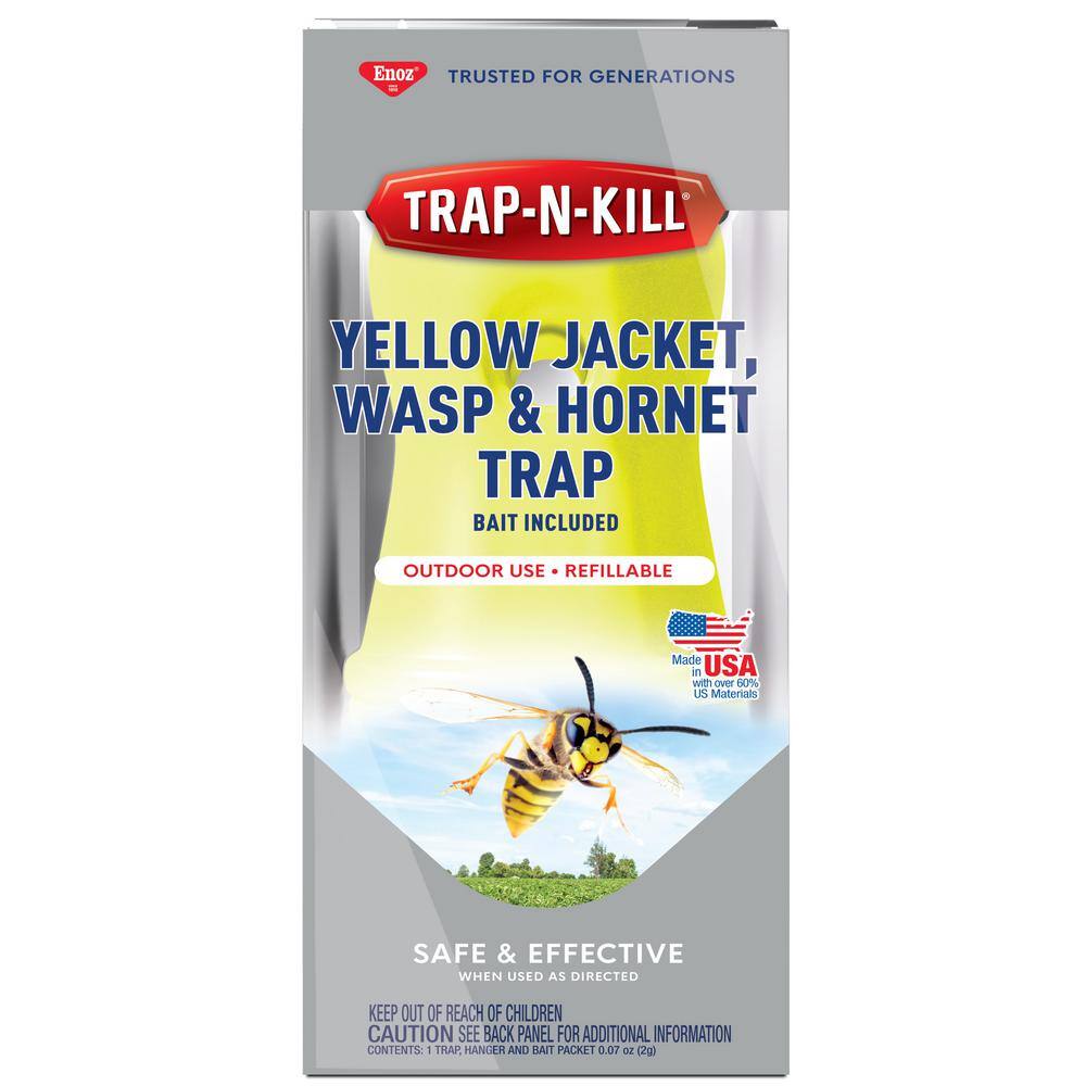 ENOZ Trap-N-Kill Yellow Jacket Wasp and Hornet Trap ET5000.1