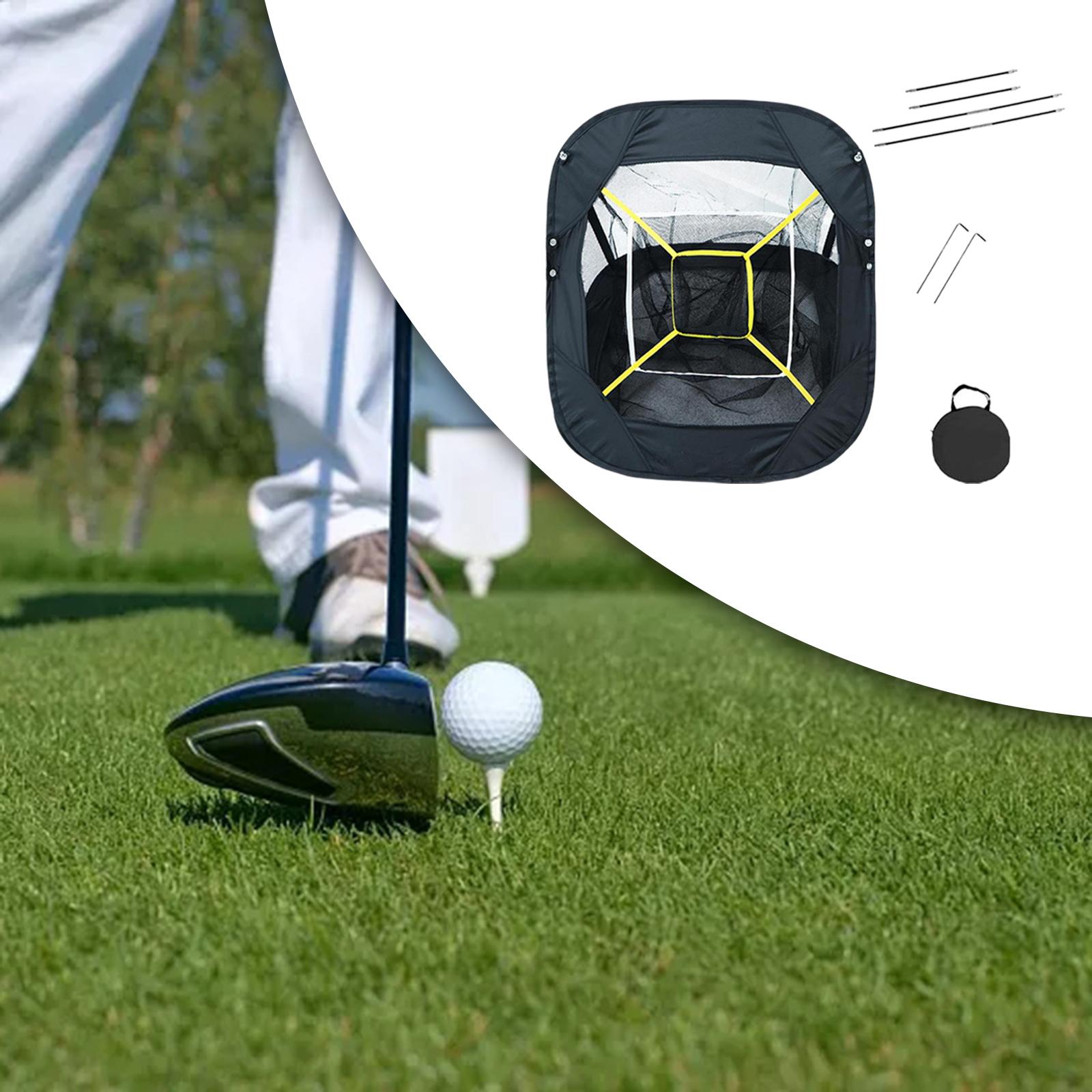 Golf Chipping Net Collapsible Accuracy and Swing Practice Training Practice