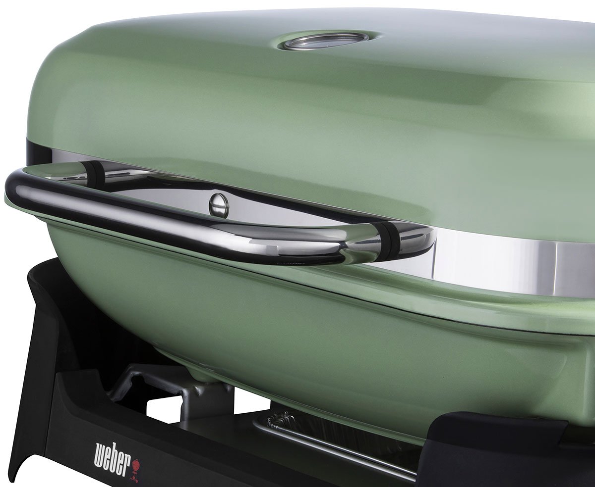 Weber Lumin Seafoam Green Electric Grill