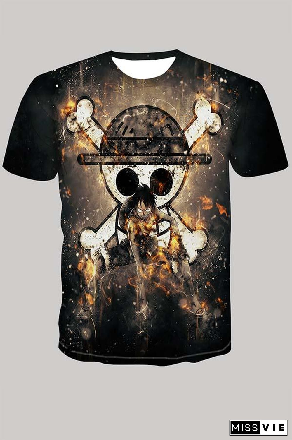 The 3D Skeleton Short Sleeve T-shirt