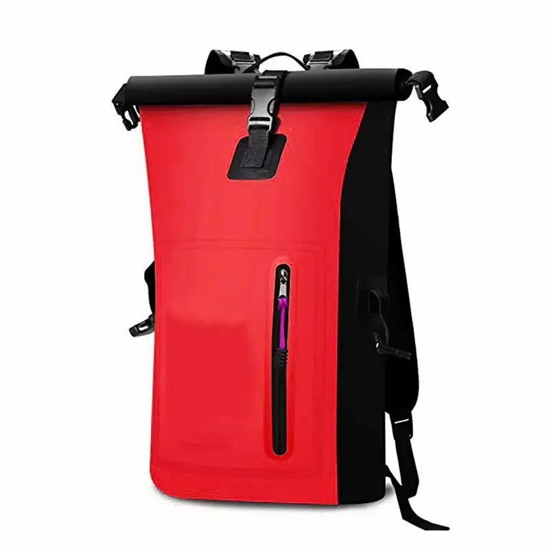 Multifunctional Waterproof Foldable Hiking roll top sack floating camping dry backpack for Outdoor Camping