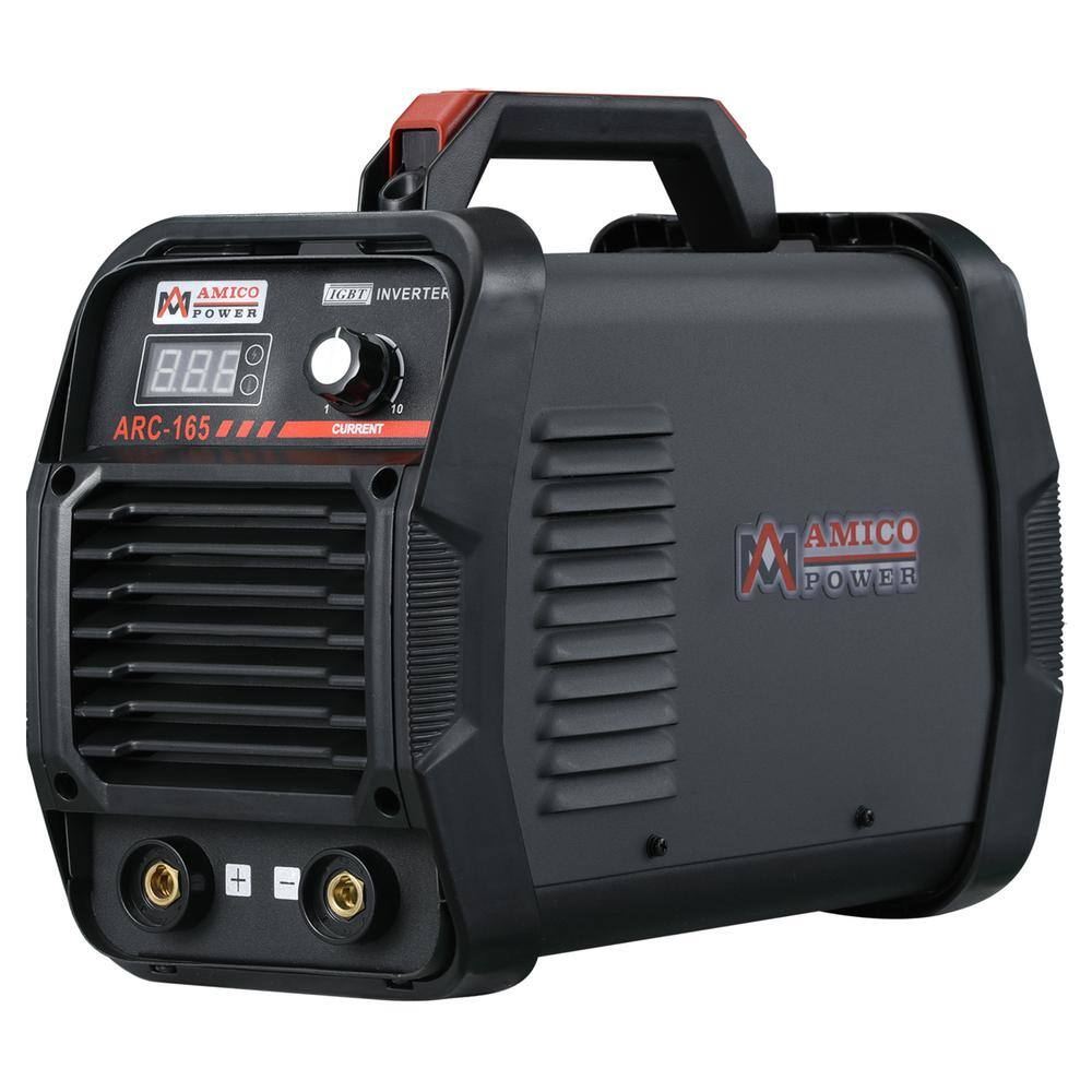 AM AMICO ELECTRIC Amico 160 Amp Stick arc MMA Inverter DC Welder 110-Volt and 230-Volt Dual Voltage Welding Machine New ARC-165