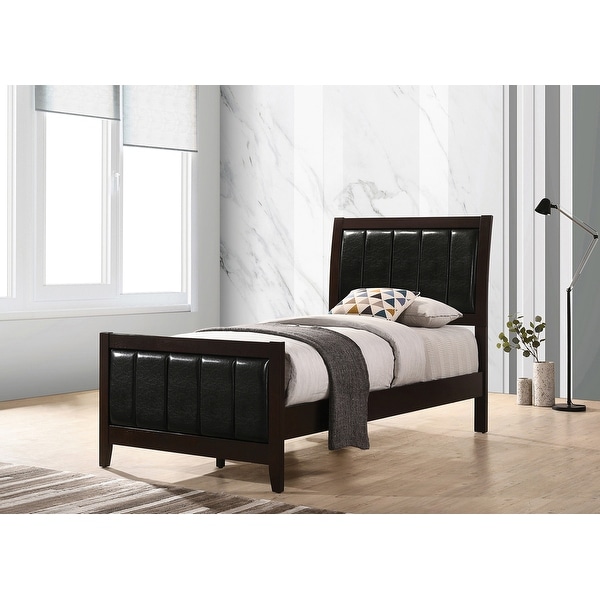 Teste Cappuccino 3-piece Bedroom Set with 2 Nightstands. - - 35068064