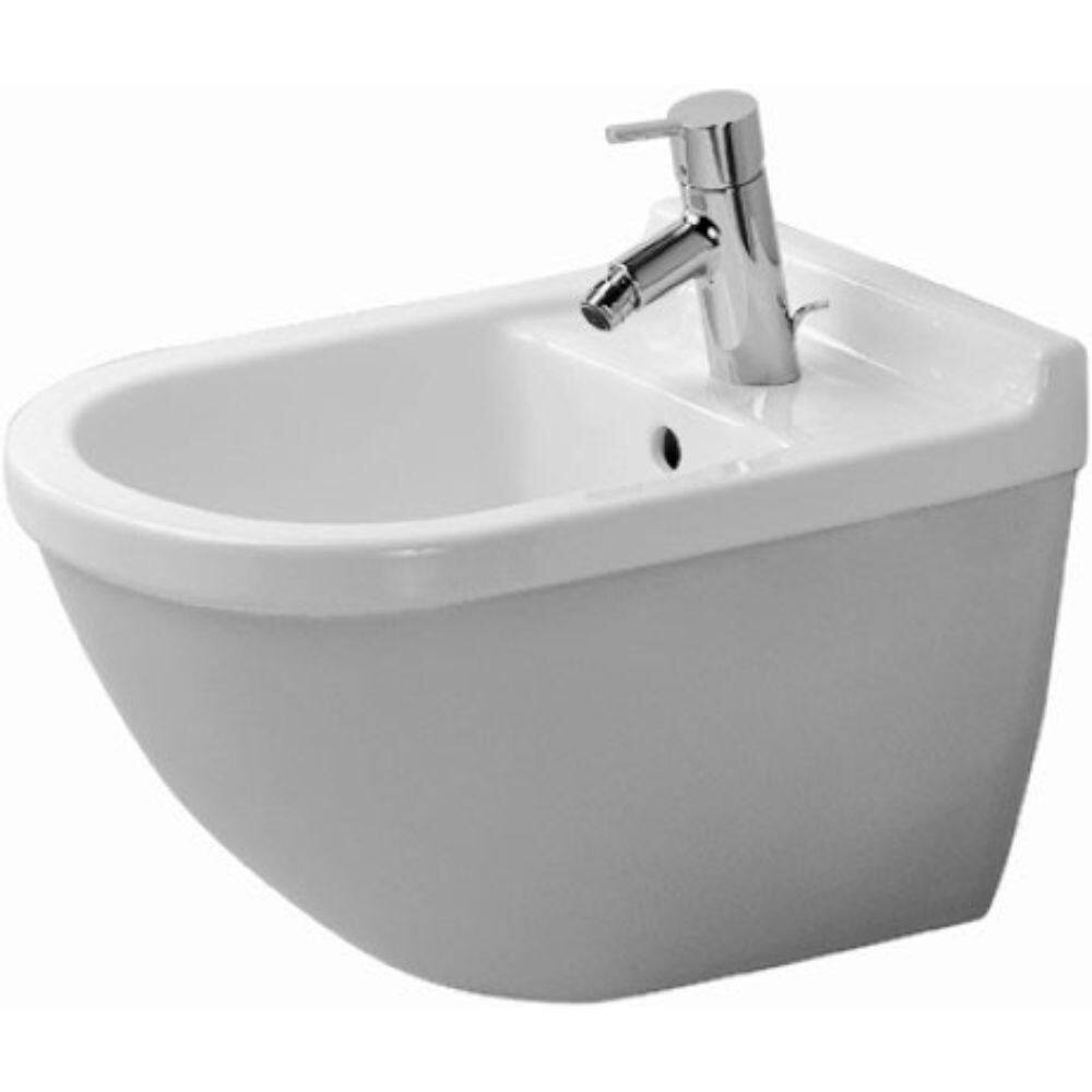 Duravit Starck Round 3 Wall-Mounted Bidet in White 2280150000