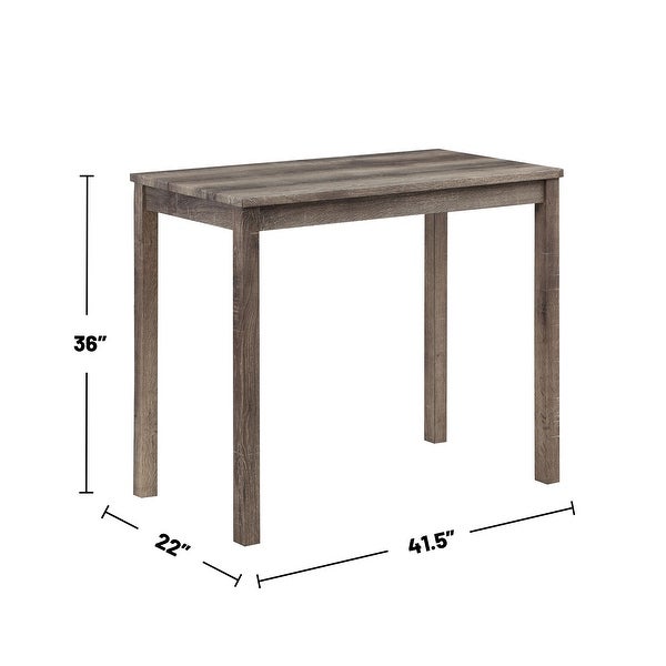 3 Piece Counter Height Table Set