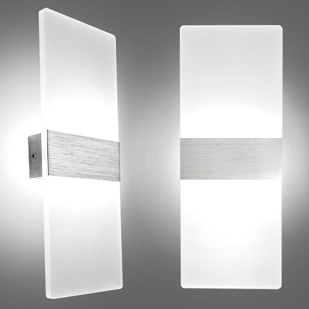 1pcs Modern Simple Indoor Hotel Bedroom Headboard Staircase Aisle Living Room Led Acrylic Wall Lamp