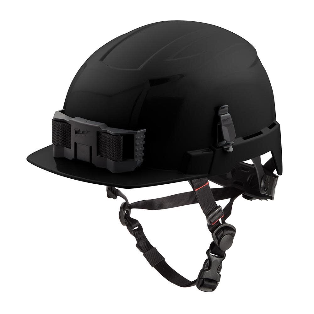 Milwaukee Black Front Brim Helmet with BOLT Class E 48-73-1331 from Milwaukee