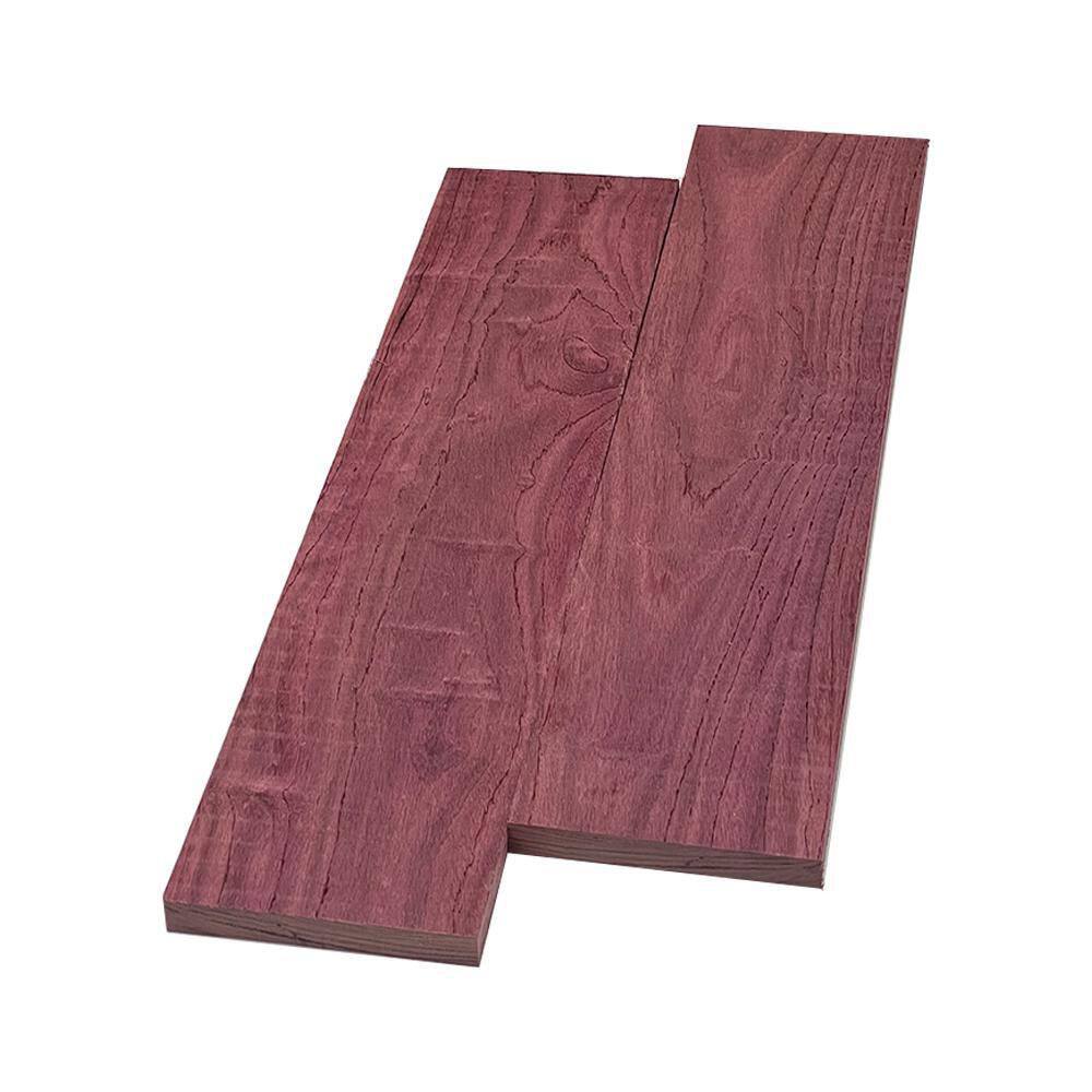 Swaner Hardwood 1 in. x 6 in. x 6 ft. Purpleheart S4S Board (2-Pack) OL04051672PU