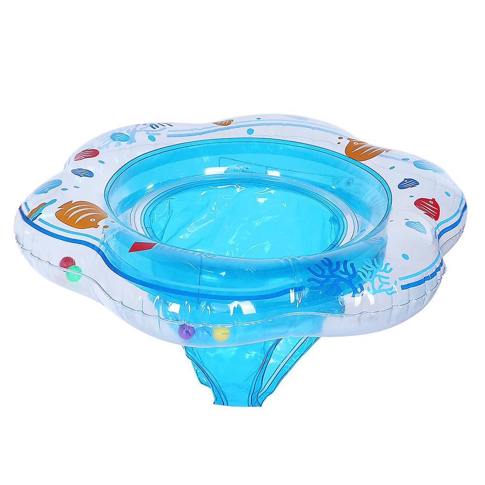 Inflatable Blow Up Children Kids Summer Swim Ring Trainer Water Toy Blue