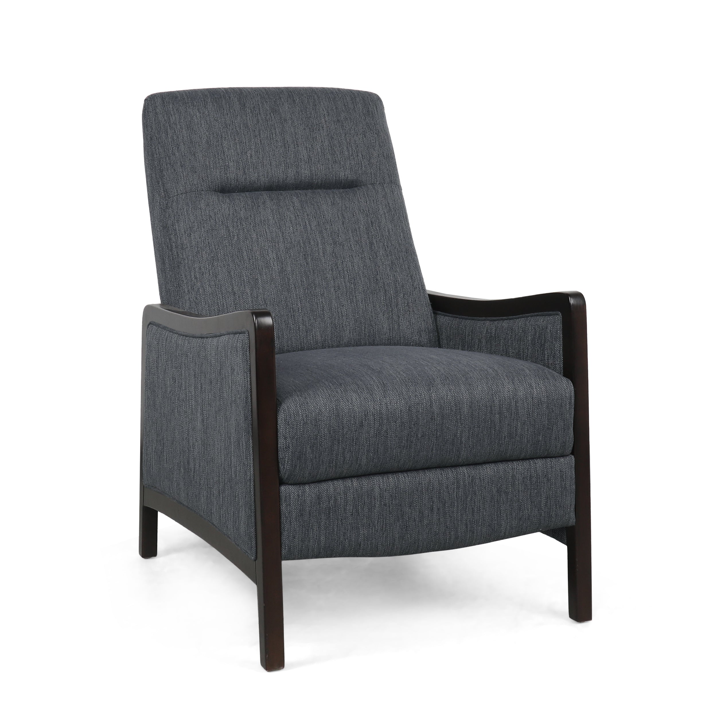 Drury Contemporary Upholstered Pushback Recliner