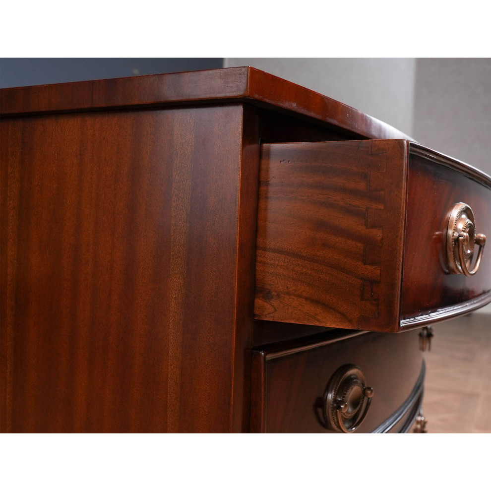 Small Mahogany Chest With Drawers   Traditional   Accent Chests And Cabinets   by Niagara Furniture  Houzz