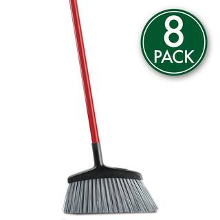 Libman 15 in. W Rough Surface Angle Broom (8-Pack) 1626