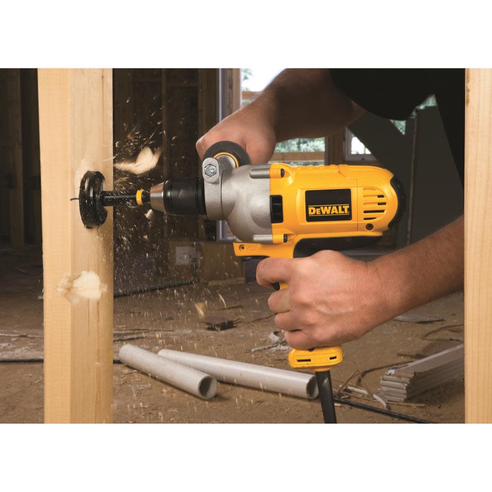 10 Amp 1/2 In. Mid-Handle Keyless Drill