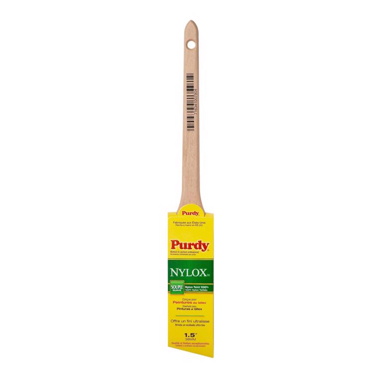 Purdy Nylox Dale 1-1/2 in. Soft Angle Trim Paint Brush