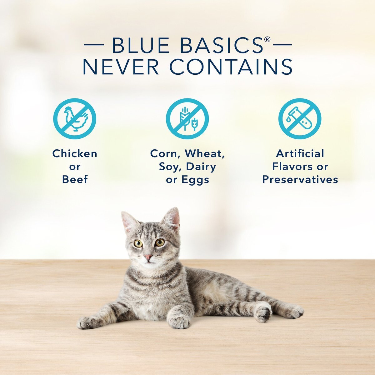 Blue Buffalo Basics Skin and Stomach Care Grain-Free Fish and Potato Entree Indoor Adult Canned Cat Food