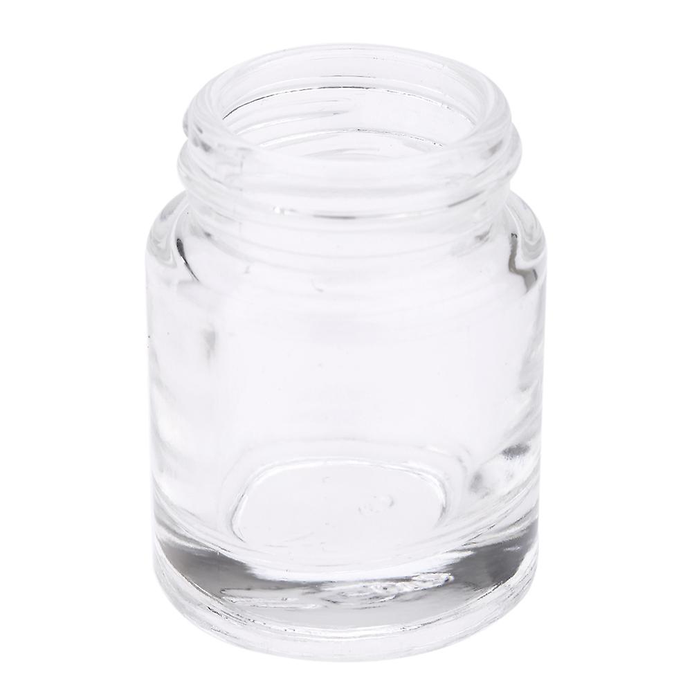 10pcs Airbrush Glass Bottles Air Brush Bottle (jars) With 30 Angle Adapter Lid Assembly Using On Airbrushes No.301485