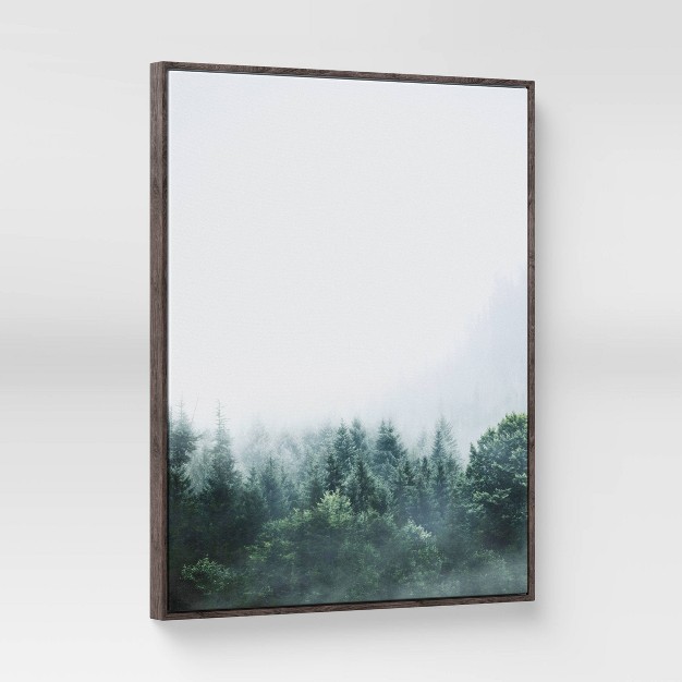 X Mystic Forest Framed Canvas