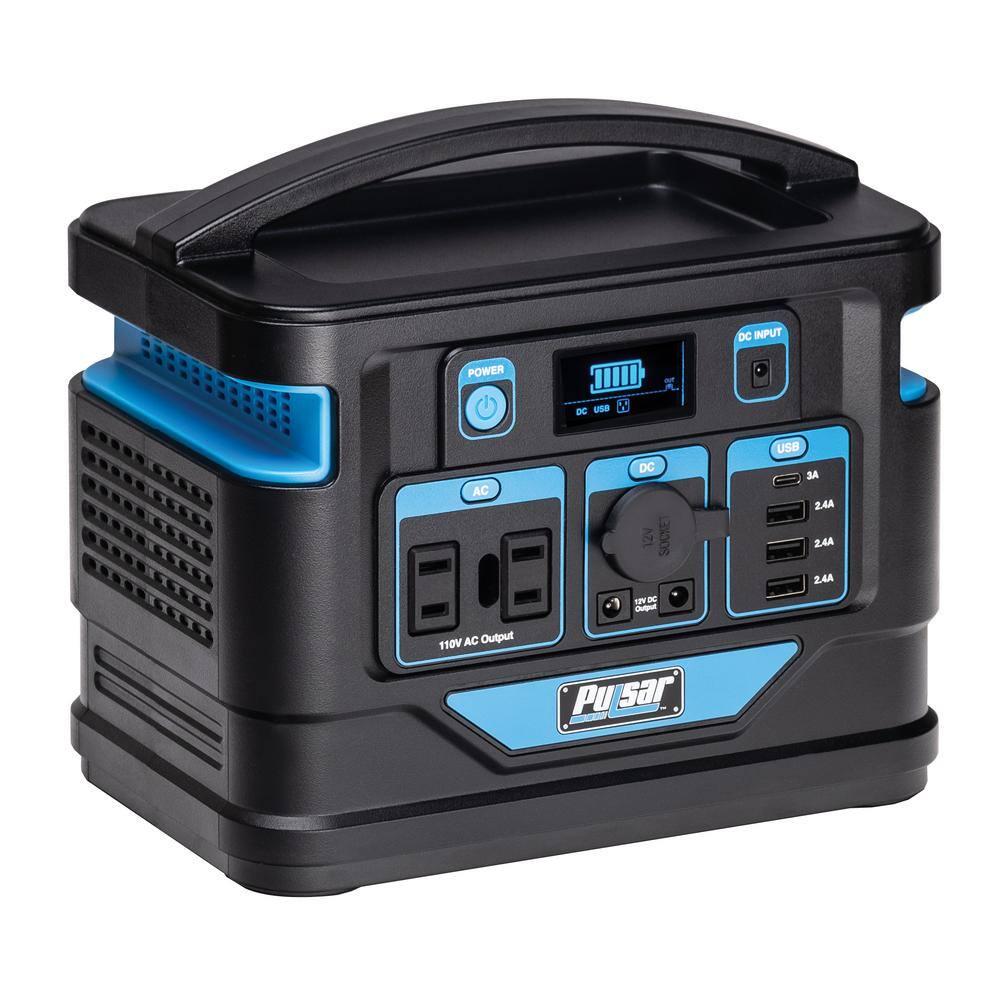 Pulsar 200Watt Power Station with Push Button Start Battery Portable Generator for Outdoors