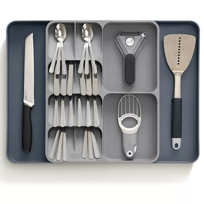 Joseph Joseph DrawerStore Expanding Cutlery， Utensil and Gadgets Organizer