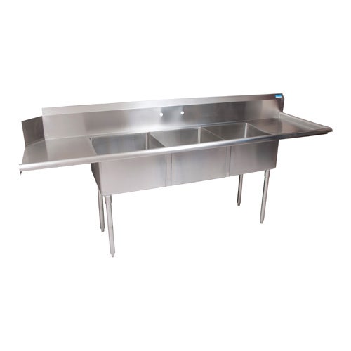 BK Resources BKSDT-3-20-12-20RS Soiled Dishtable