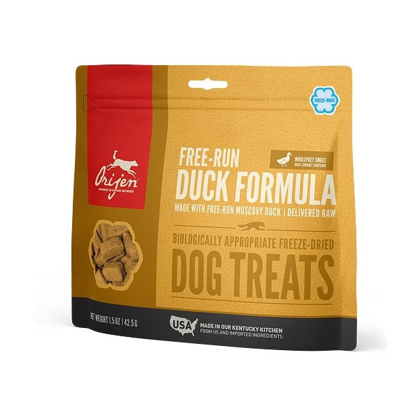 ORIJEN Freeze Dried Free Run Duck Dog Treats andndash; Pet Empire and Supplies