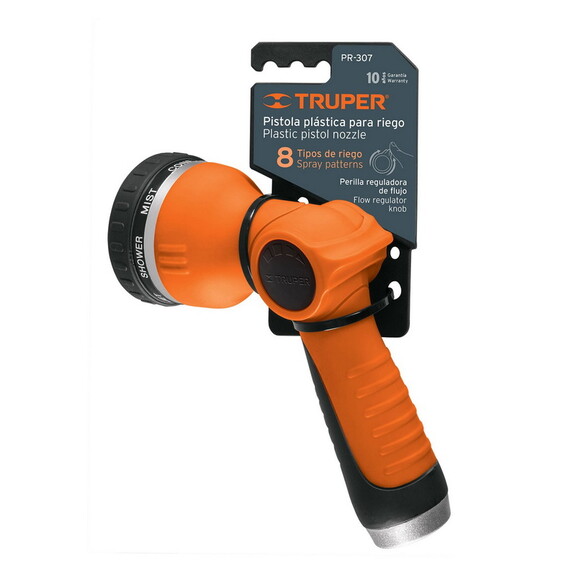 Truper 17479 9 Dial Delux Front Pull Trigger Nozzl...