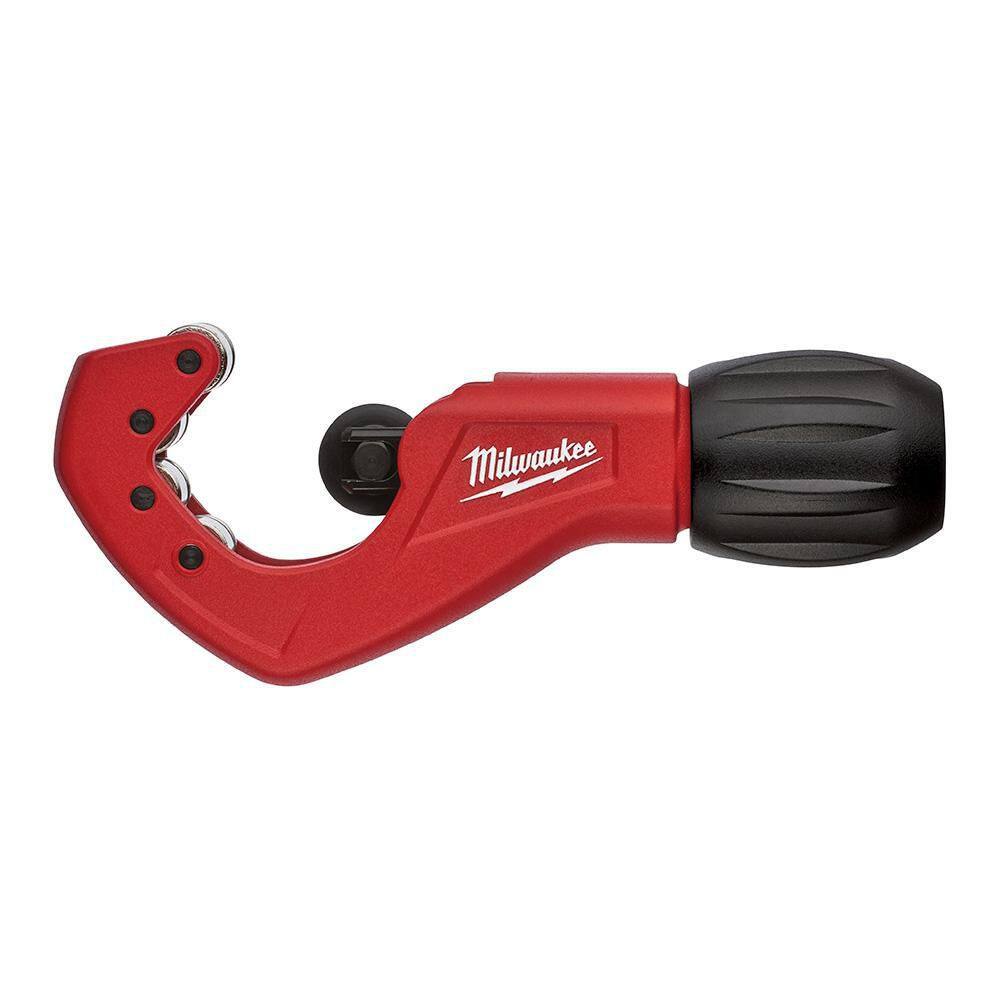 MW 1 in. Constant Swing Copper Tubing Cutter with 2 Pack Replacement Cutter Wheels 48-22-4259-48-22-4256