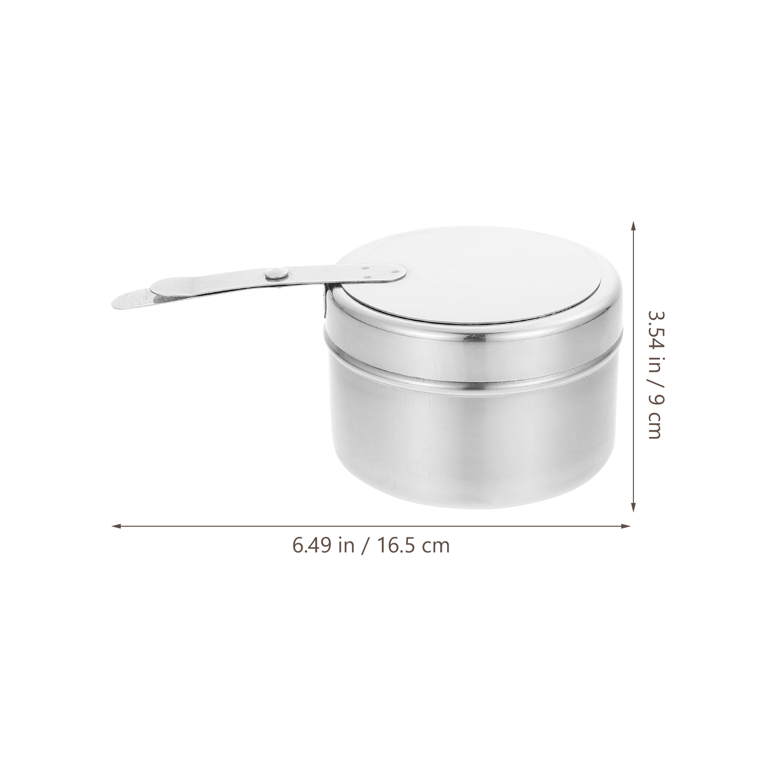 NUOLUX Fuel Chafing Holder Cans Dish Cover Chafers Stainless Steel Holders Dishes Food Warmer