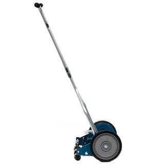 Great States Corporation 14 in. 4-Blade Manual Walk Behind Reel Lawn Mower 204-14-21